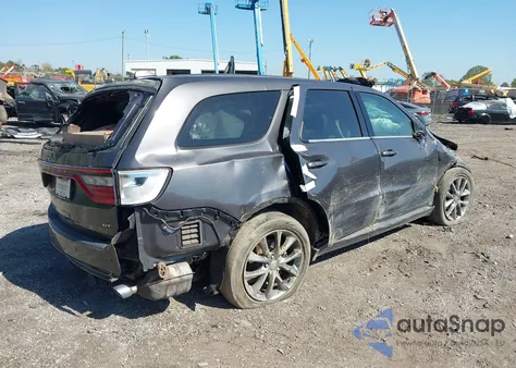 2018 Dodge Durango Gt Awd from USA, damaged, VIN 1C4RDJDG1JC126439